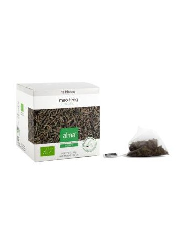 TE BLANCO MAO FENG infusion 15piramides. ECO VEGAN ALMA HOME