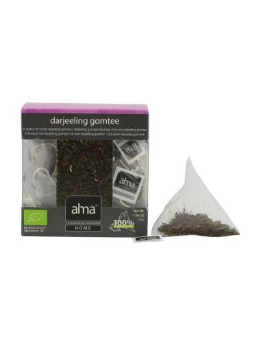 TE DARJEELING infusion 15piramides. ECO VEGAN ALMA HOME