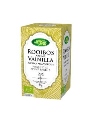 TE ROOIBOS VAINILLA sin teina inf 20bolsitas. BIO ARTEMIS BIO