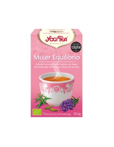 YOGI TEA MUJER EQUILIBRIO 17infusiones