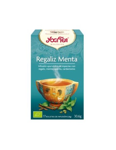 YOGI TEA REGALIZ y MENTA 17infusiones