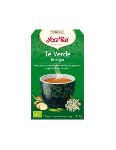 YOGI TEA VERDE ENERGIA 17infusiones