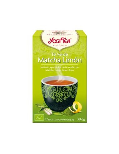 YOGI TEA TE VERDE MATCHA LIMON 17infusiones