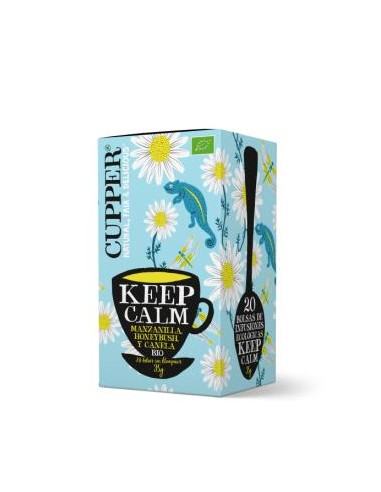 KEEP CALM infusion 20bolsitas. BIO CUPPER