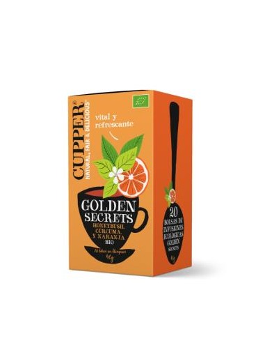 GOLDEN SECRETS infusion 20bolsitas. BIO CUPPER