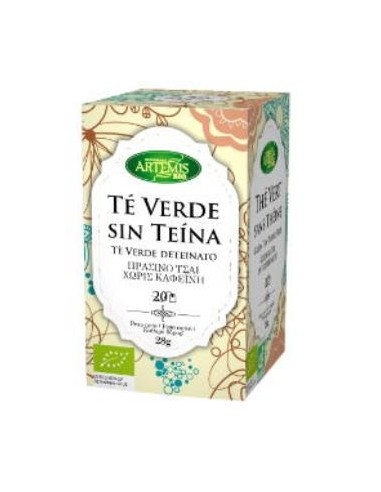 TE VERDE sin teina infusion 20bolsitas. BIO ARTEMIS BIO