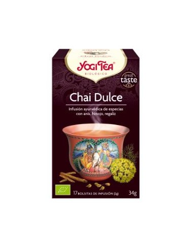 YOGI TEA CHAI DULCE 17infusiones