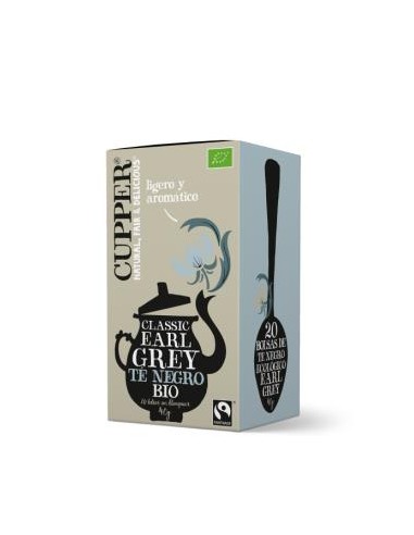 TE NEGRO EARL GREY infusion 20bolsitas. BIO CUPPER