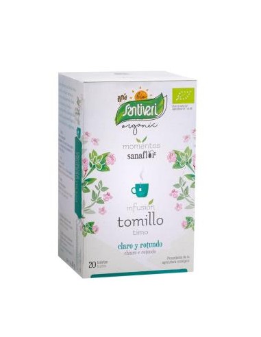 SANAFLOR TOMILLO infusion 20ud. BIO SANTIVERI