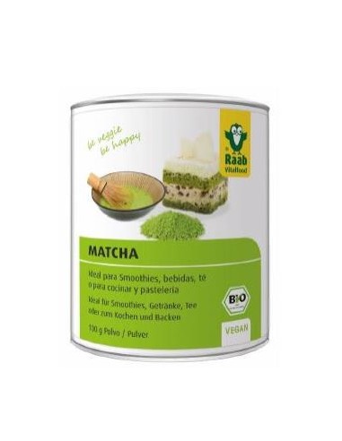 MATCHA TE VERDE BASIC polvo 100gr. BIO SG VEGAN RAAB VITALFOOD