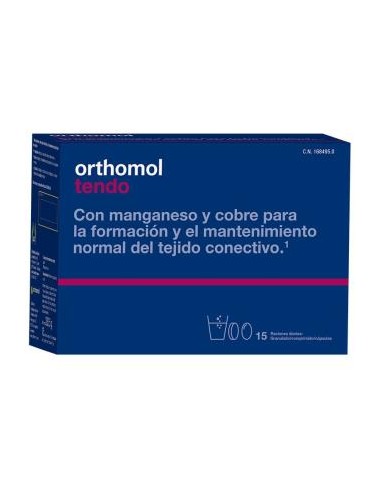 ORTHOMOL TENDO granulado y comprimidos 15sbrs.