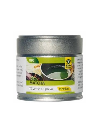 MATCHA TE VERDE PREMIUM polvo 30gr. BIO SG VEGAN RAAB VITALFOOD