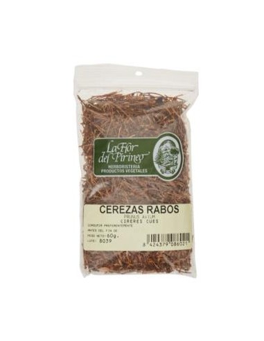 HIERBA CEREZAS rabos 60gr. FLOR PIRINEO