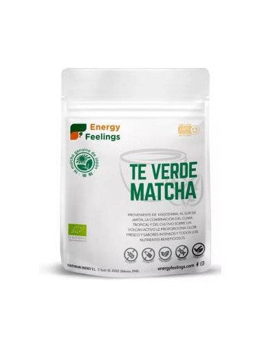 TE VERDE MATCHA polvo 200gr. ECO VEGAN SG ENERGY FEELINGS