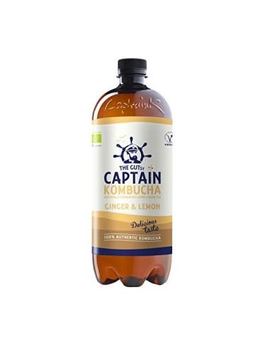 KOMBUCHA JENGIBRE-LIMON 1lt. BIO CAPTAIN