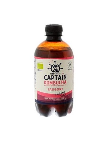 KOMBUCHA FRAMBUESA 400ml. BIO CAPTAIN