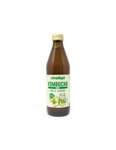 KOMBUCHA LIMA Y JENGIBRE 330ml. BIO VOELKEL