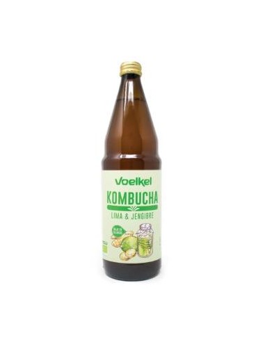 KOMBUCHA LIMA Y JENGIBRE 750ml. BIO VOELKEL