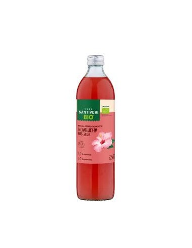 KOMBUCHA HIBISCUS 500ml. BIO SANTIVERI