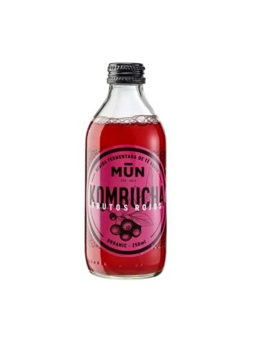 KOMBUCHA FRUTOS ROJOS 250ml. MUN