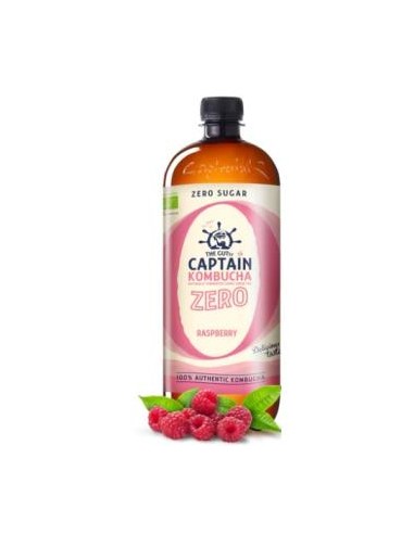 KOMBUCHA ZERO FRAMBUESA 1lt. BIO CAPTAIN