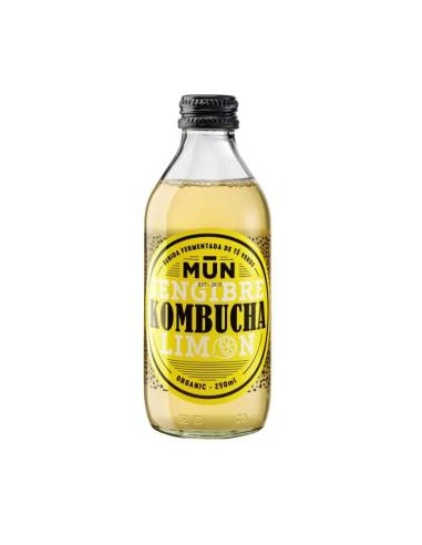 KOMBUCHA GINGER LEMON 250ml. MUN