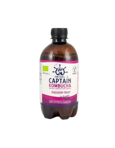 KOMBUCHA FRUTAS DE LA PASION 400ml. BIO CAPTAIN