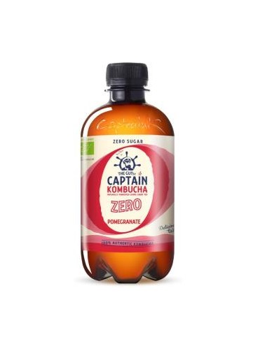 KOMBUCHA ZERO GRANADA 400ml. BIO CAPTAIN