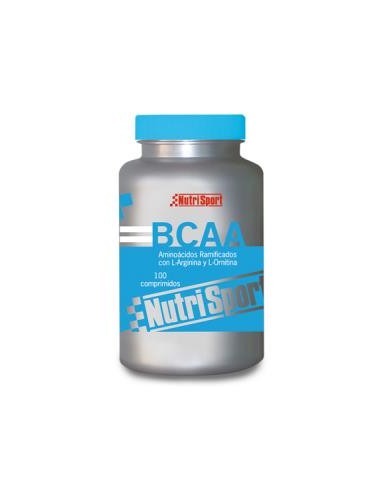 AMINOACIDOS RAMIFICADOS 1gr BCAA 100comp NUTRISPORT