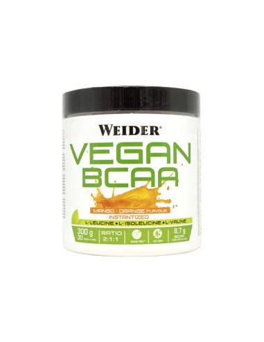 WEIDER VEGAN BCAA mango-naranja 300gr.