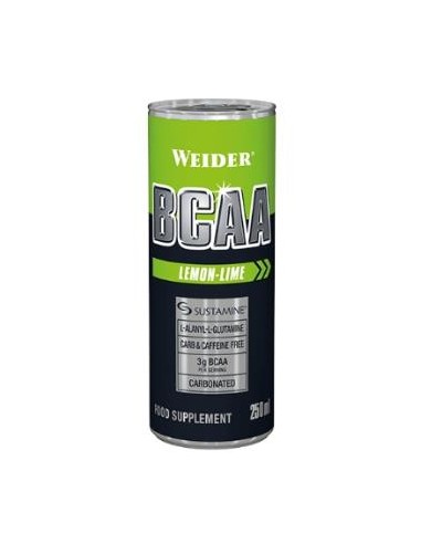 WEIDER BCAA drink lima-limon 250ml.x24ud.