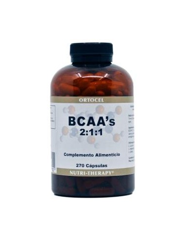 BCAA 2:1:1 270cap. ORTOCEL NUTRI-THERAPY