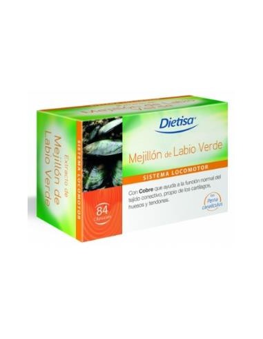 MEJILLON DE LABIO VERDE (GEMIFLOR SUPER) 84cap DIETISA (DIELISA)