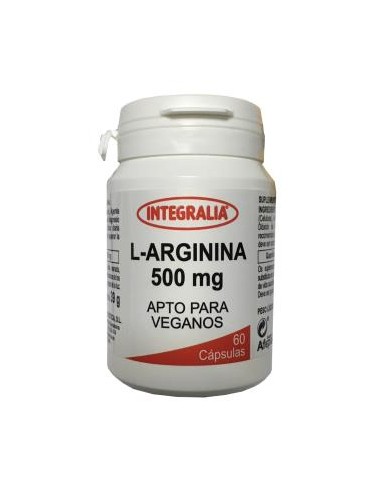 L-ARGININA 500mg. 60cap. INTEGRALIA