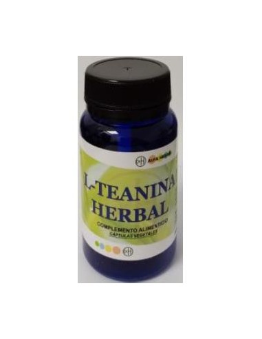 L-TEANINA herbal 30cap. VEGAN ALFA HERBAL