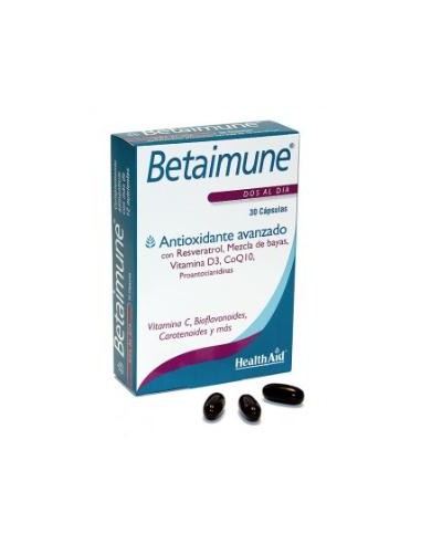 BETAINMUNE ANTIOXIDANT FR 30cap. HEALTH AID