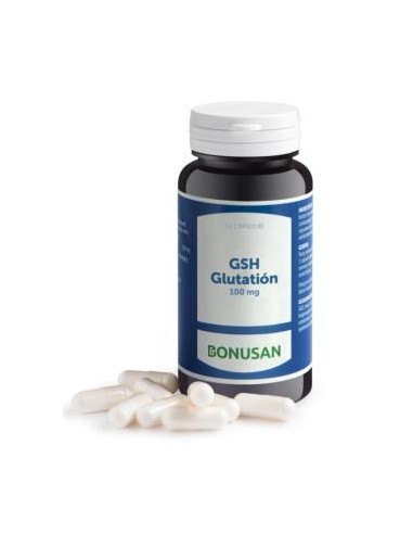 GSH GLUTATION 100mg. 60vcap. BONUSAN