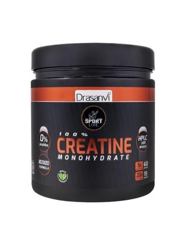 CREATINA MONOHIDRATO 80MESH 300G SPORT LIVE DRASANVI