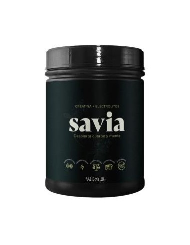 SAVIA creatina + electrolitos esenciales 450gr. PALEOBULL