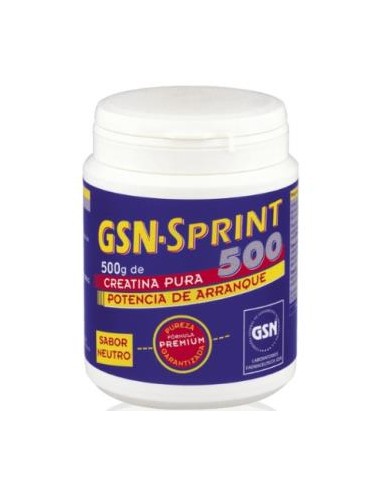 GSN SPRINT creatina pura sabor neutro 500gr.