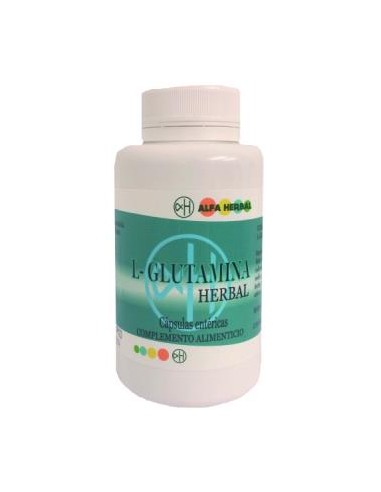 L-GLUTAMINA HERBAL 120cap. ALFA HERBAL