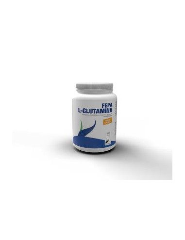 FEPA-L-GLUTAMINA sabor naranja 500gr. FEPADIET