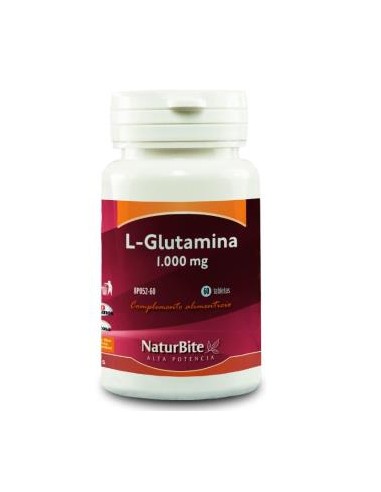 L-GLUTAMINA 1000mg. 60comp. NATURBITE