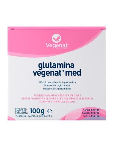 VEGENAT GLUTAMINA MED 20 sobres neutro