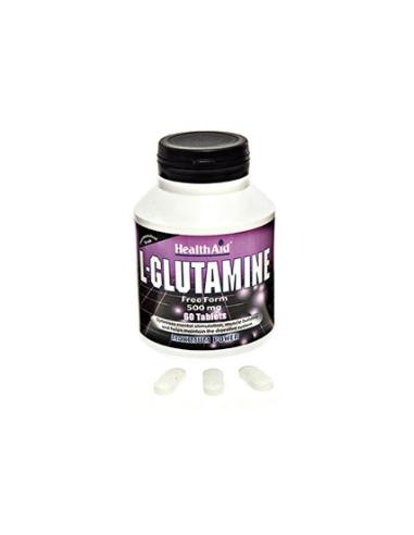 L-GLUTAMINA 500mg. 60comp. HEALTH AID