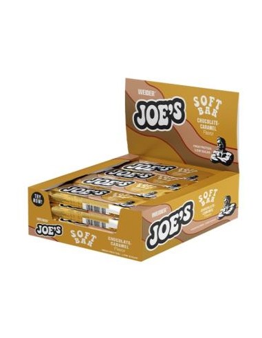 WEIDER JOES SOFT BAR choco caramel 12x50gr.