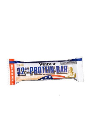 WEIDER PROTEIN 32% barritas cookies 24ud.