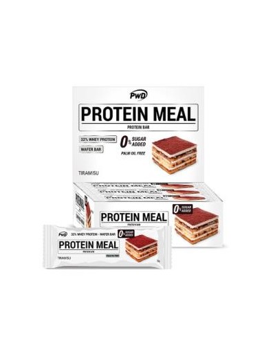 PROTEIN MEAL barritas tiramisu 12uds. PWD