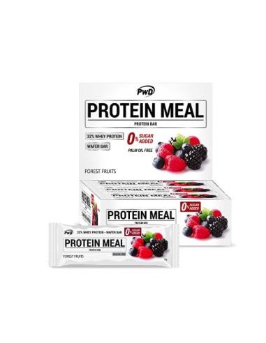 PROTEIN MEAL barritas frutas del bosque 12uds. PWD