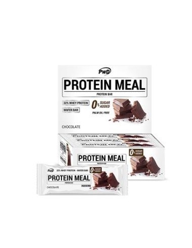 PROTEIN MEAL barritas chocolate 12uds. PWD